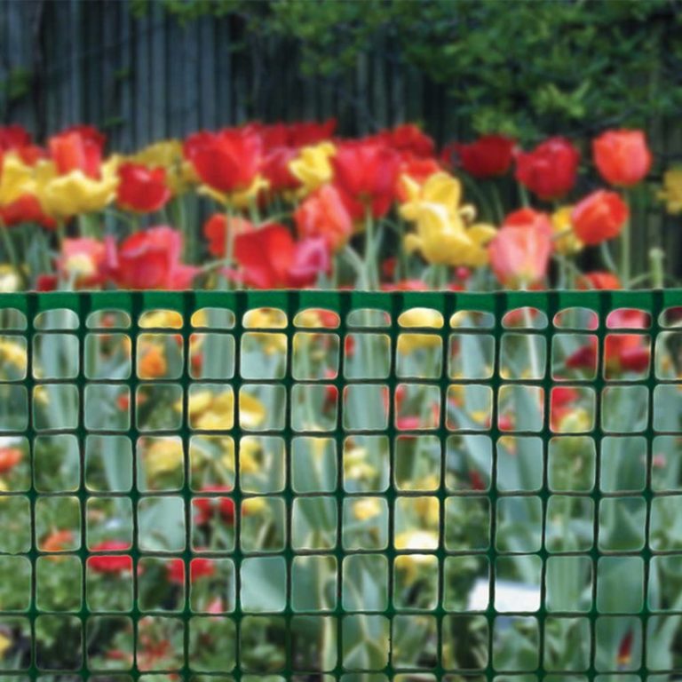 plastic garden fencing mesh application- (1)